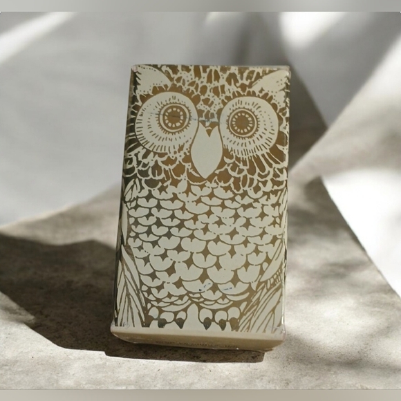 Vintage Avon White Owl Moonwind Cream Sachet Milk Glass - Picture 8 of 8